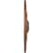 Ekena Millwork Naple Ceiling Medallion (Fits Canopies up to 3 3/8"), 37 1/2"OD x 3 3/8"P, Polished Copper CM37NAPOS - alternate 2